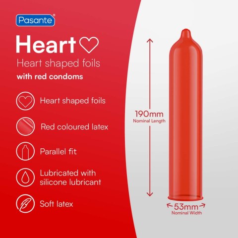 Heart Bulk Packs 144 pcs