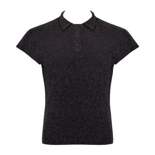Koszulka polo H082 Onyx veil polo M Noir Handmade Noir Handmade