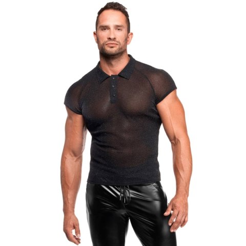 Koszulka polo H082 Onyx veil polo M Noir Handmade Noir Handmade