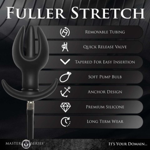 Master Series - Inflatable Silicone Anal Plug