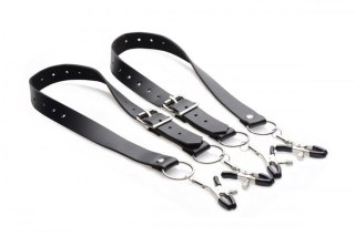 Master Series - Spread Labia Spreader Straps with Clamps