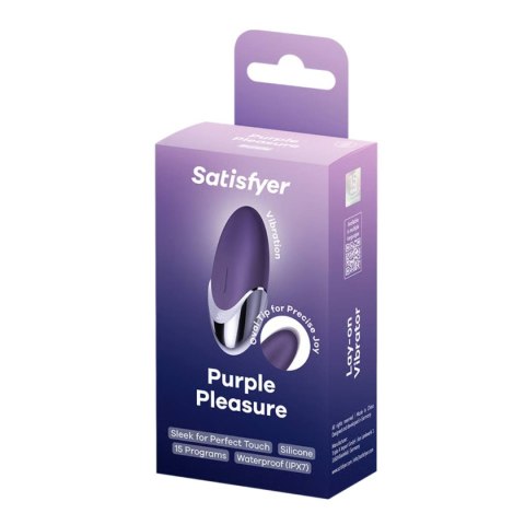 Stymulator łechtaczki Purple Pleasure-Satisfyer