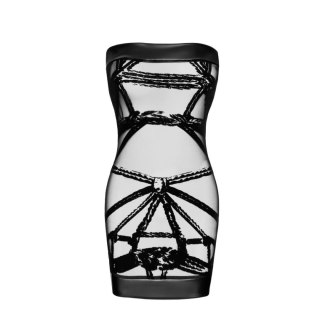 Sukienka F359 Bondesque Off-shoulder mini dress L Noir Handmade Noir Handmade