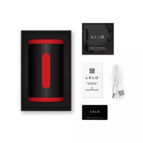 Masturbator sterowany aplikacją F2S Double Sonic Red LELO Lelo