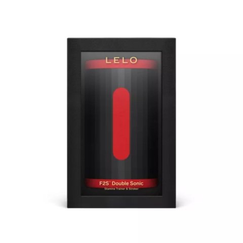 Masturbator sterowany aplikacją F2S Double Sonic Red LELO Lelo