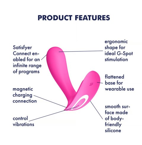 Top Secret Connect App pink