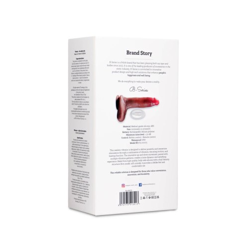Wibrator silikonowy podgrzewany 22.5cm