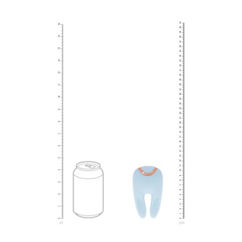 Bonnie - Double-ended Tapping Vibrator - Blue