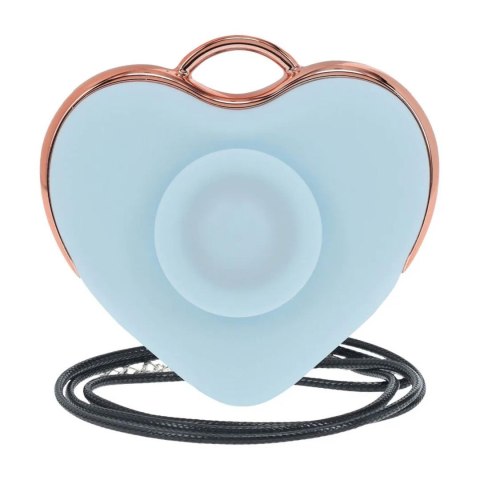 Luvie - Heart-shaped AirTap Vibrator - Blue