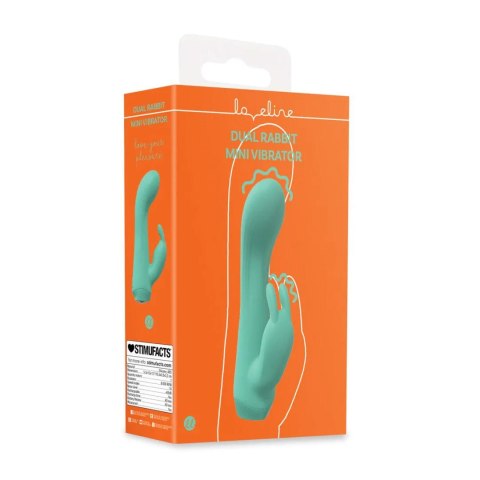 Mini Dual Rabbit Vibrator - Green