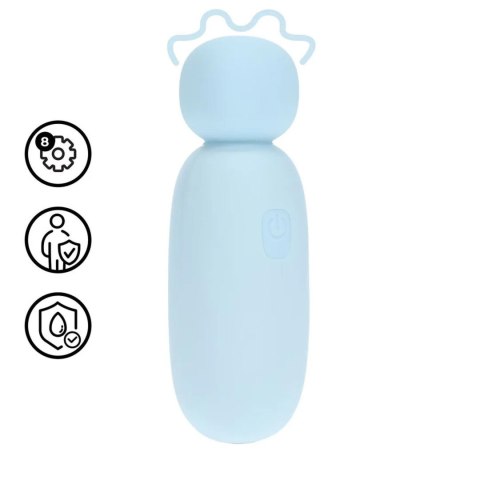Mochi - Mini Chunky Wand Vibrator - Blue