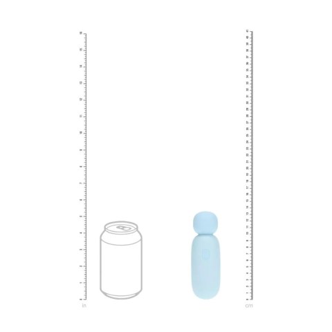 Mochi - Mini Chunky Wand Vibrator - Blue