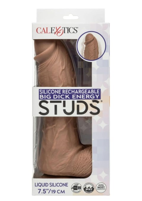 Big Dick Vibrating Energy Studs - Brown
