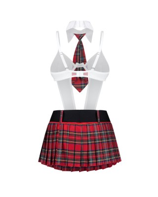 Kostium 5-częściowy College Girl L/XL Obsessive Obsessive