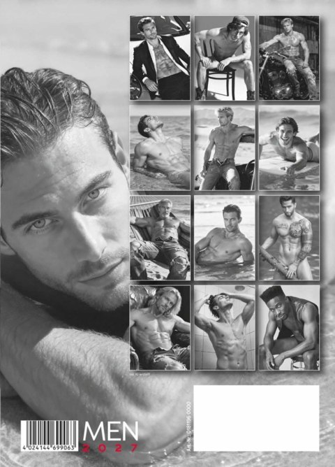 Pin-up Calendar Men 2027