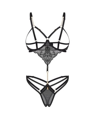 Body otwarte Matildea Black L/XL Obsessive Obsessive