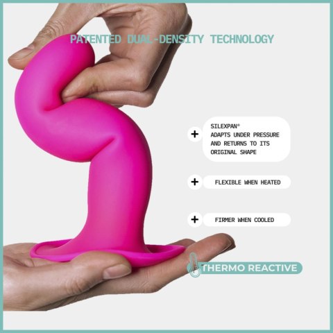 Dildo różowe 17.3cm HITSENS 4 Adrien Lastic
