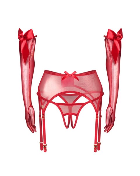 Gifty Red komplet 3-częściowy S/M