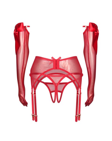 Gifty Red komplet 3-częściowy S/M