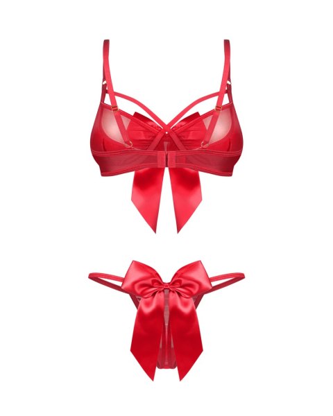 Komplet 2-częściowy Gifty Red L/XL Obsessive Obsessive