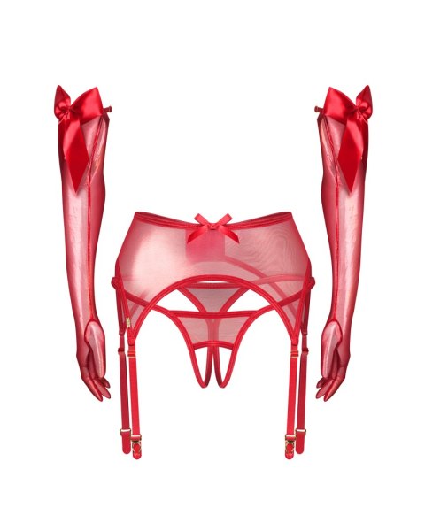 Komplet 3-częściowy Gifty Red L/XL Obsessive Obsessive