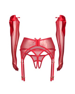 Komplet 3-częściowy Gifty Red S/M Obsessive Obsessive