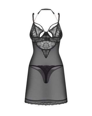 Koszulka i stringi Matildea Black S/M Obsessive Obsessive