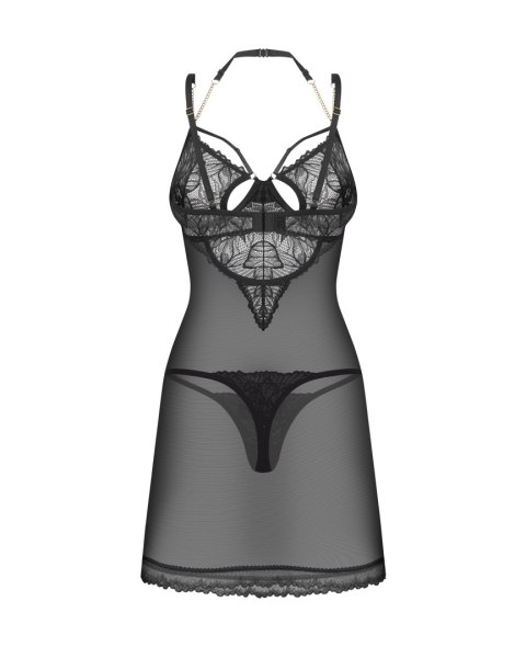 Koszulka i stringi Matildea Black S/M Obsessive Obsessive