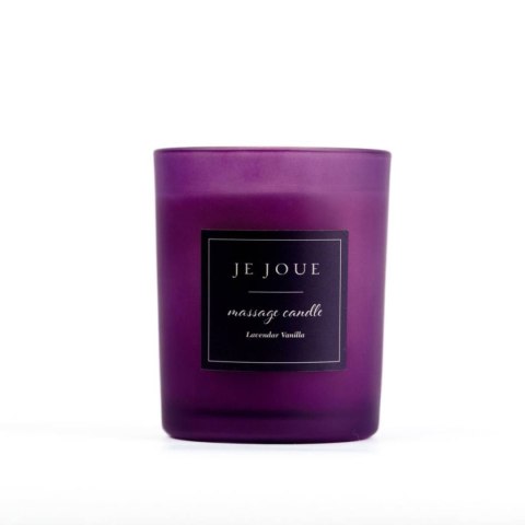 Luksusowa świeca do masażu Lavendar Vanilla Candle 160g Je Joue Je Joue