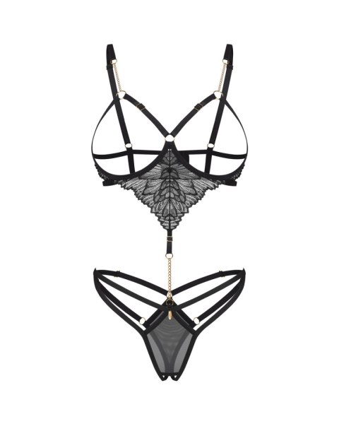 Matildea Black body otwarte S/M