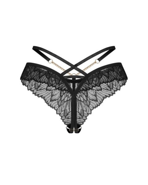 Matildea Black stringi otwarte L/XL