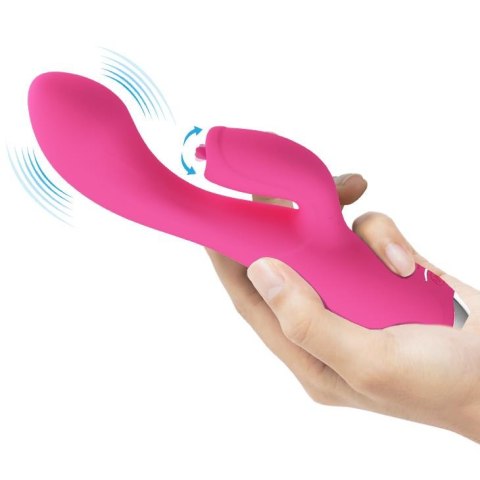 PRETTY LOVE - GLORIA Pink, 12 vibration functions 3 pulse wave settings Memory function