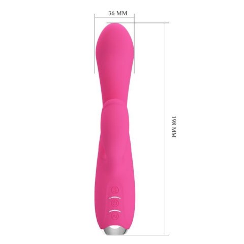 PRETTY LOVE - GLORIA Pink, 12 vibration functions 3 pulse wave settings Memory function