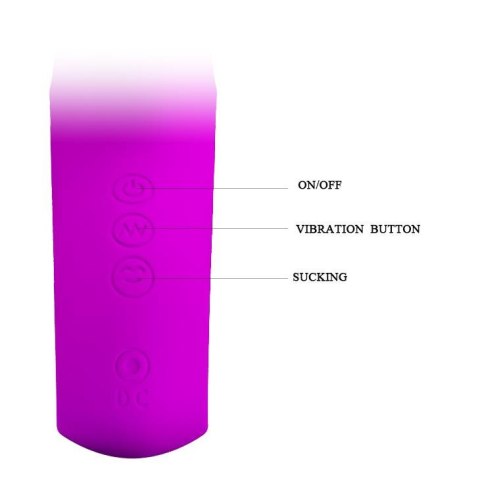 PRETTY LOVE - NICOLA 12 FUNCTION SUCKING AND VIBRATING