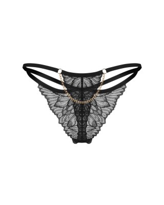 Stringi Matildea Black L/XL Obsessive Obsessive