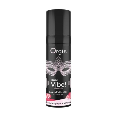 Wibrator w płynie Dual Vibe! Strawberry Gin&Tonic Liquid Vibrator Orgie Orgie