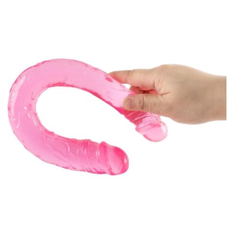 BUBBLEGUM BLAST GROOVY TIMES PINK CLASSIC JELLY 14,8 INCH DOUBLE DONG