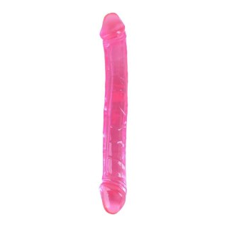 BUBBLEGUM BLAST LOLLIPOP LOOP PINK CLASSIC JELLY 9,8 INCH DOUBLE DONG