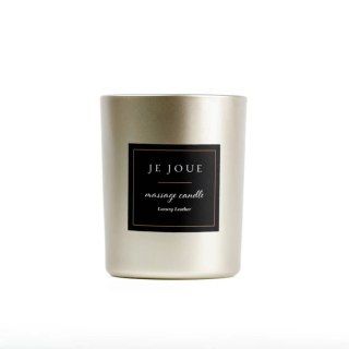 Luksusowa świeca do masażu Gold Leather Candle 160g Je Joue Je Joue