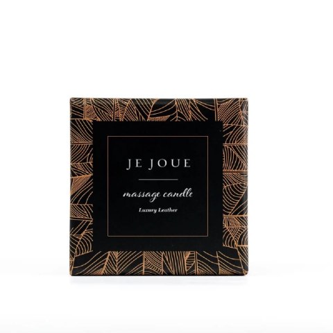 Luksusowa świeca do masażu Gold Leather Candle 160g Je Joue Je Joue