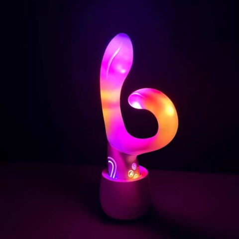 Wibrator króliczek LED The Rabbit White Paradise Illumination Paradise Pleasure