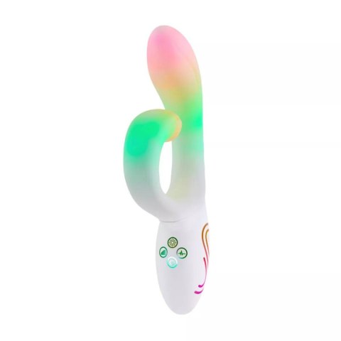 Wibrator króliczek LED The Rabbit White Paradise Illumination Paradise Pleasure