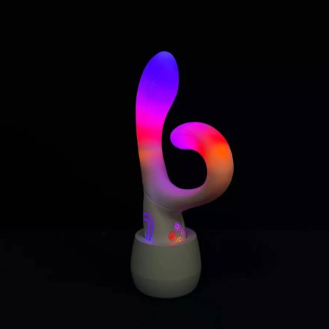 Wibrator króliczek LED The Rabbit White Paradise Illumination Paradise Pleasure