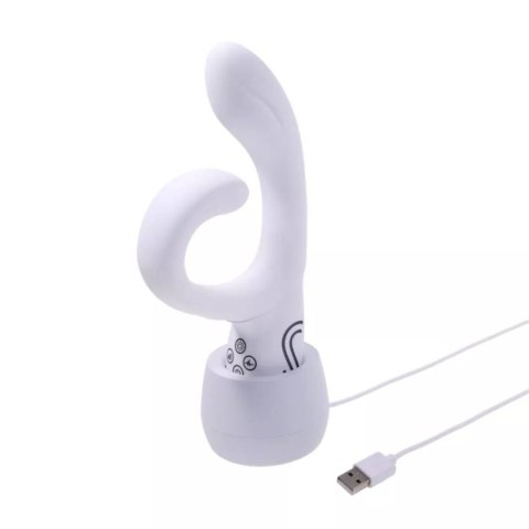 Wibrator króliczek LED The Rabbit White Paradise Illumination Paradise Pleasure