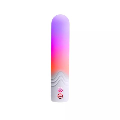Wibrator z oświetleniem LED The Bullet White Paradise Illumination Paradise Pleasure