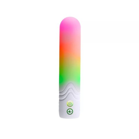 Wibrator z oświetleniem LED The Bullet White Paradise Illumination Paradise Pleasure