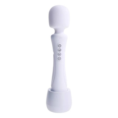 Wibrator z oświetleniem LED The Wand White Paradise Illumination Paradise Pleasure