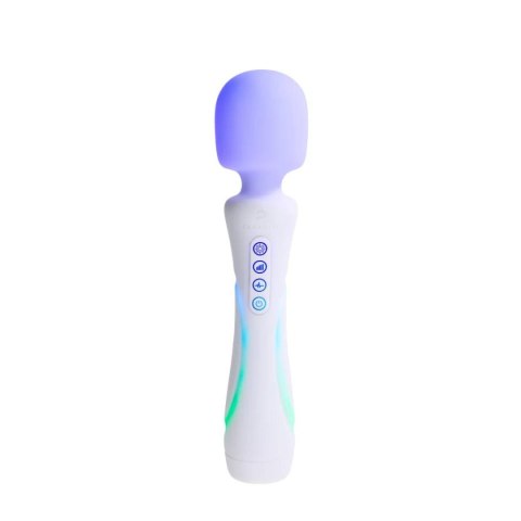 Wibrator z oświetleniem LED The Wand White Paradise Illumination Paradise Pleasure