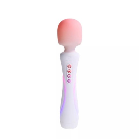 Wibrator z oświetleniem LED The Wand White Paradise Illumination Paradise Pleasure