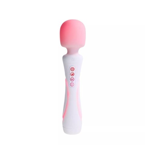Wibrator z oświetleniem LED The Wand White Paradise Illumination Paradise Pleasure